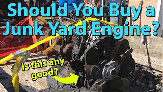 How to Confirm A Junk Yard Engine is Good  Tips and tricks for pulling a junk motor