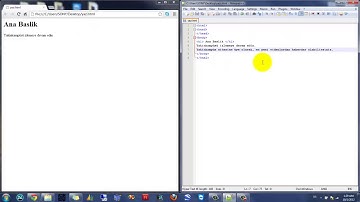 Yakın Kampüs   XHTML HTML ve CSS Ders 4   Yazı ve Yorum Komutları