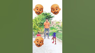 Upin Ipin Head to dancing frog,, joker,, gorilla & red dame tu cosita - magic vfx #trending #shorts