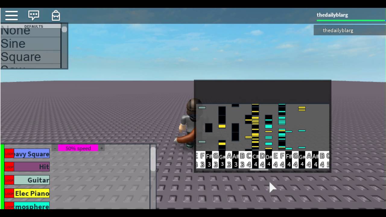 Testing My Midi Decoder Roblox Youtube - roblox sine roblox