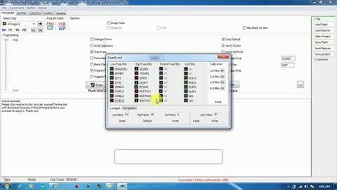 fuse bit setting in ATMEGA32