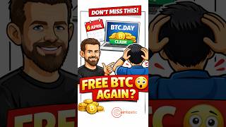FREE Bitcoin AGAIN? 😳 Don’t Miss This Like 2010! Jack Dorsey's BTC.Day