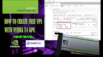 HOW TO CREATE FREE VPS WITH NVIDIA T4 GPU || TEMP EMAIL NO CC