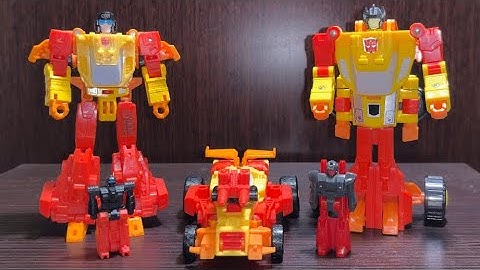 Transformers age of the primes Sureshot review. G1 targetmaster comparison 