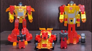 видео: Обзор Трансформеров: Эра Праймов. Сравнение с Targetmaster G1. картинка: Обзор Трансформеров: Эра Праймов. Сравнение с Targetmaster G1.