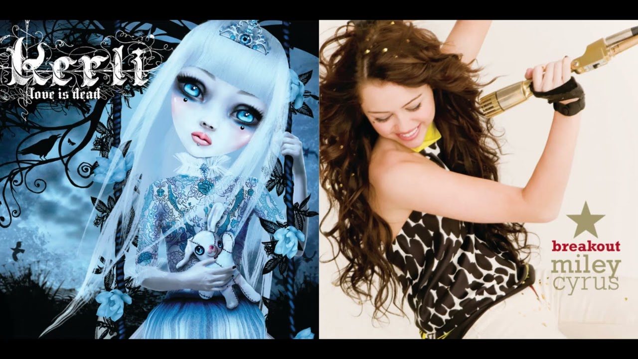 Kerli x Miley Cyrus - "Butterflies at the Ocean" (Mashup)
