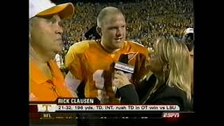 2005   Tennessee Volunteers  at  LSU Tigers   September 26 Noticias