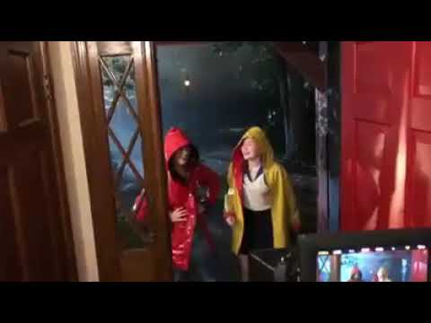 Watch Millie Bobby Brown Sadie Sink Have Fun While Filming This