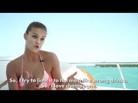Nina Agdal explains how to get drunk but not fat