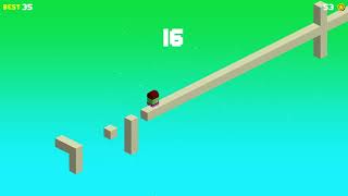 Crossy Cube Bridge: Poly 3D screenshot 5