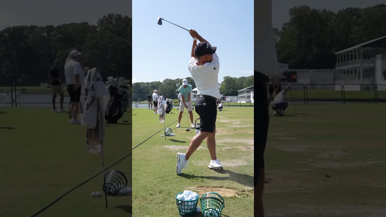 Front Row Seat To A Xander Schauffele Range Session 