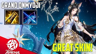 NEW HAKURO SKIN 'HOLY MOON HUNT' FULL SHOWCASE IN RANK GRAND ONMYOJI! - ONMYOJI ARENA RANKED
