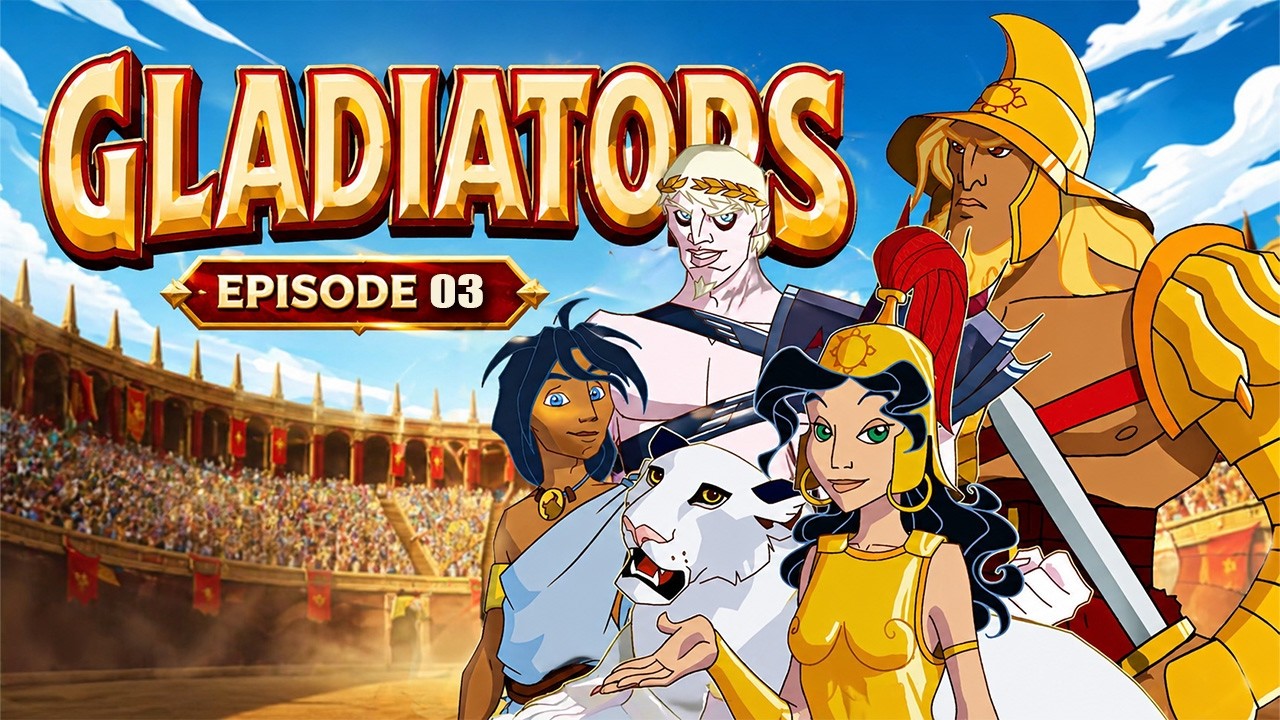 【J21920】The Gladiators Gladiators Episode 03 - The Cradle - Complete Animated Series HD