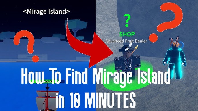 🏝️How to Find Mirage Island *Fast & Easy* (🌊Blox Fruits) 