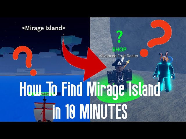Didn't know Mirage Island can spawn too close to other islands