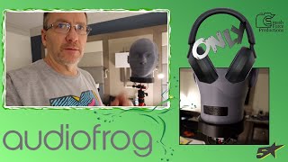 New Audio Frog audio recording mic's listen with headphones only