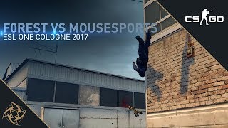 NiP f0rest - Ace vs mousesports (ESL One Cologne 2017)