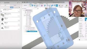Mechanical Design in Fusion360 for a Hoverboard Piloting Device