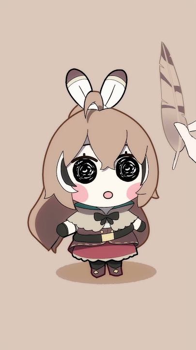 Placing Feather in Mumei's hair