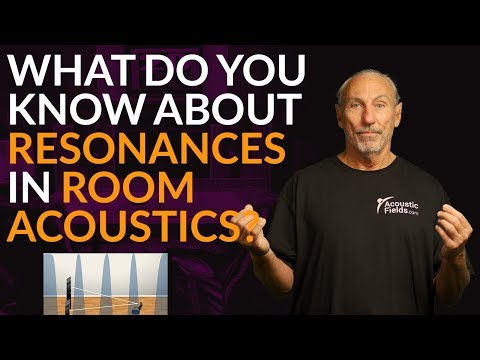 What do you know about Resonances in room acoustics? - www.AcousticFields.com