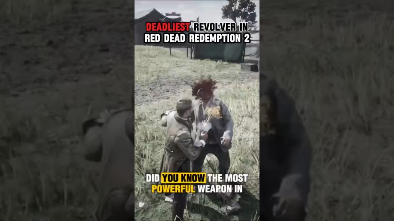 Самый уникальный револьвер в Red Dead Redemption 2 