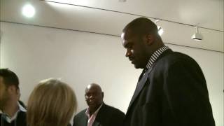 NBA's Shaq Sizes Up Art World, With Works Large and Small