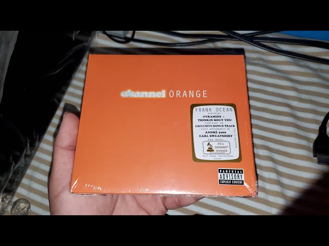 Frank Ocean - Channel Orange CD unboxing 