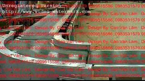 băng tải góc cong 90 độ