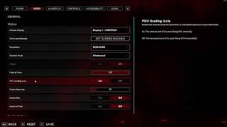 Killing Floor 3 – FOV 스케일링 축을 활성화 또는 비활성화하는 방법 screenshot 3