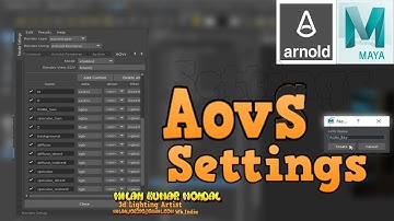 Maya Arnold Lighting For Beginner Complete Guide10 Aovs Settings