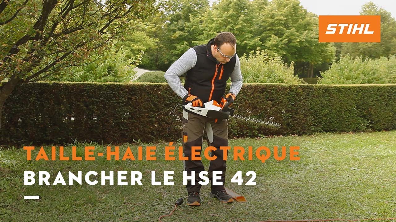 TAILLE ELECTRIQUE HSE 42 STIHL