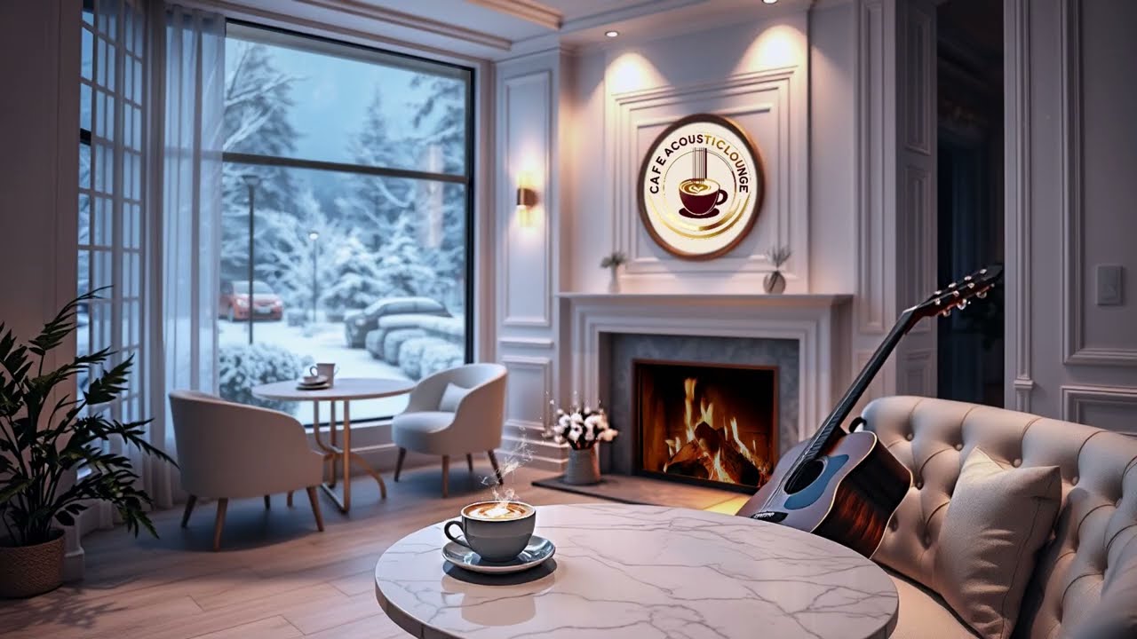 Smooth Relaxing Acoustic Guitar | Premium Cafe Instrumental (No Ads)