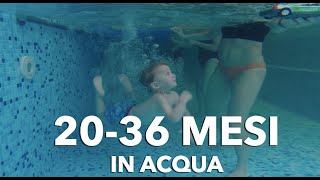 Nuoto Bimbi dai 20 ai 36 mesi || Acquaticità neonatale || Bambini in piscina