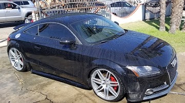 MK2 Audi TT Project : Sequential turn signal lights install + Mk3 look headlights / taillights demo