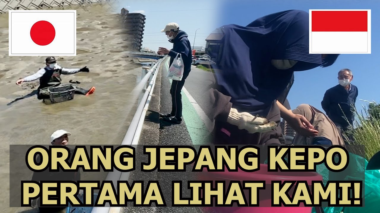 ORANG JEPANG SILIH BERGANTI TEGUR SAPA KAMI KETIKA CARI KERANG