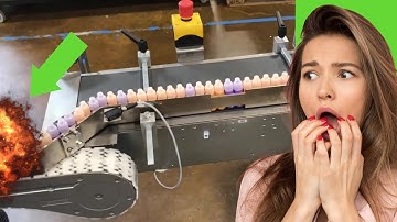 2:25 of ODDLY SATISFYING automatic packaging machines (SATISFYING MANUFACTURING) #machinery
