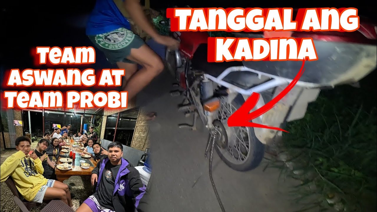 NAG SAMA ANG TEAM ASWANG AT TEAM PROBI _ Tanggal Ang Kadina 