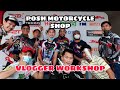 POSH MOTORCYCLE SHOP PRODUCT PRESENTATION TOUR AND SAMURAI PAINTING WORKSHOP