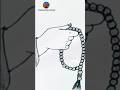Drawing for muslim || Beautiful hand drawing with tasbih || #muslim #handdrawing #shorts #trending