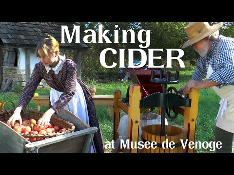 Making Cider at Musee de Venoge