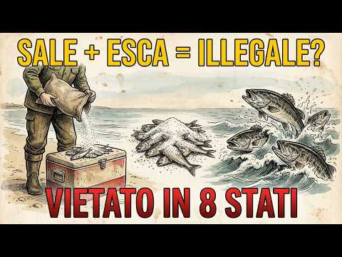 Video Trucco di pesca dalla riva VIETATO in 8 stati — cattura troppi pesci rapidamente