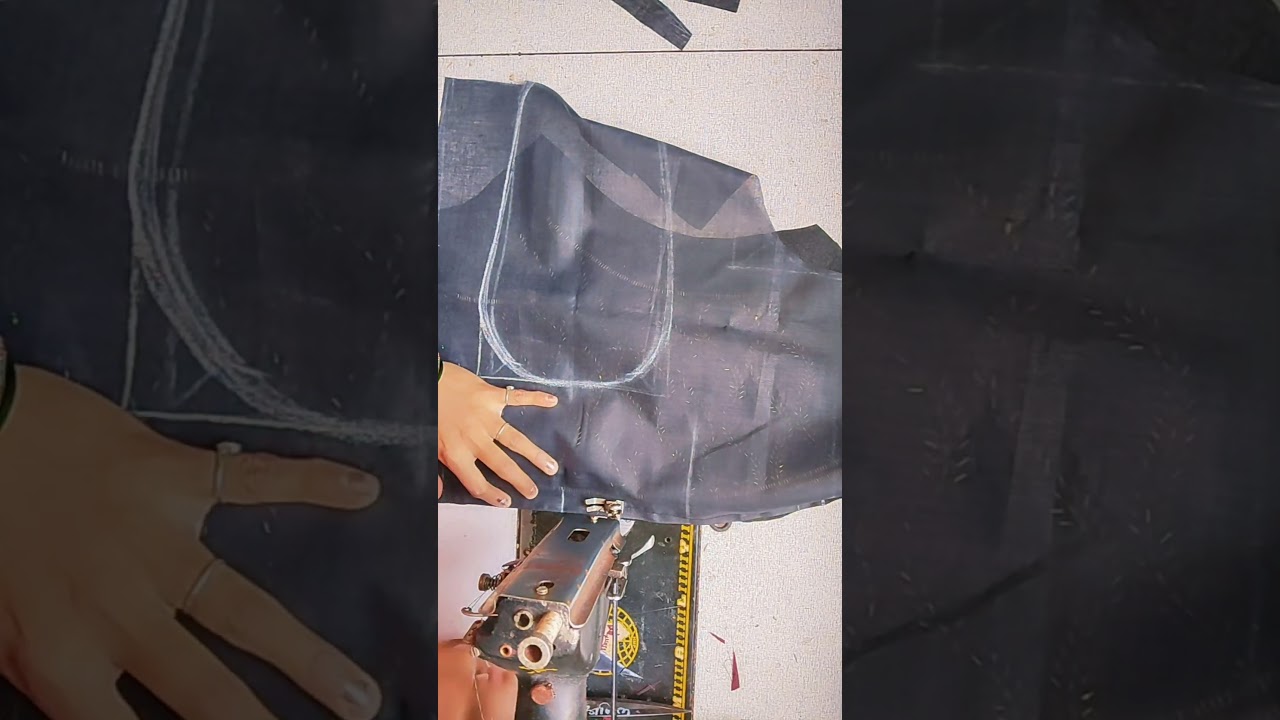 बिना झंझट के organza ब्लाउज सिलाई