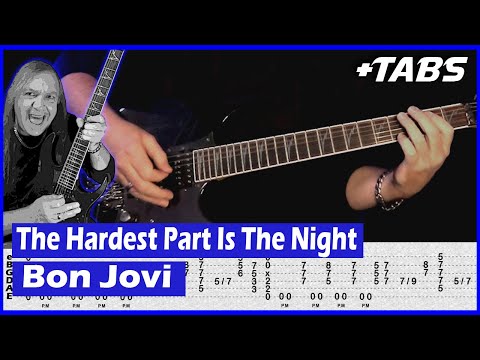 The Hardest Part Is The Night Guitar Lesson