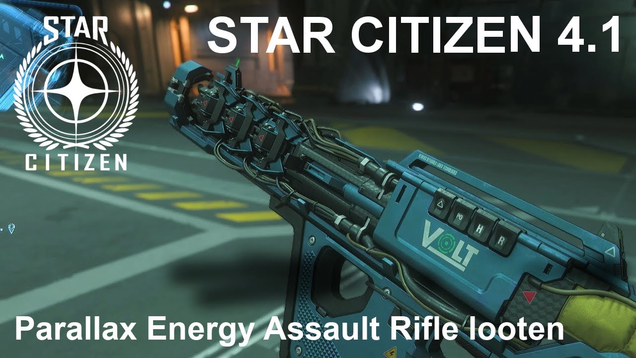 Star Citizen 4.1: Parallax Energy Assault Rifle looten