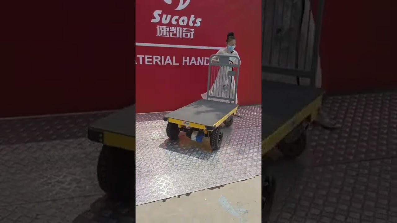 electric transport trolley.electric flat trolley