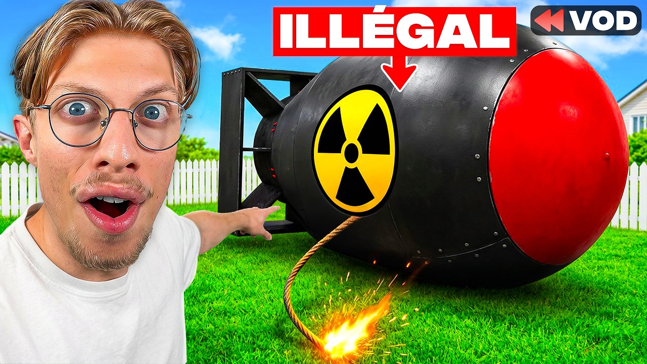 J'ai Construit une Bombe Nucléaire dans mon Jardin !