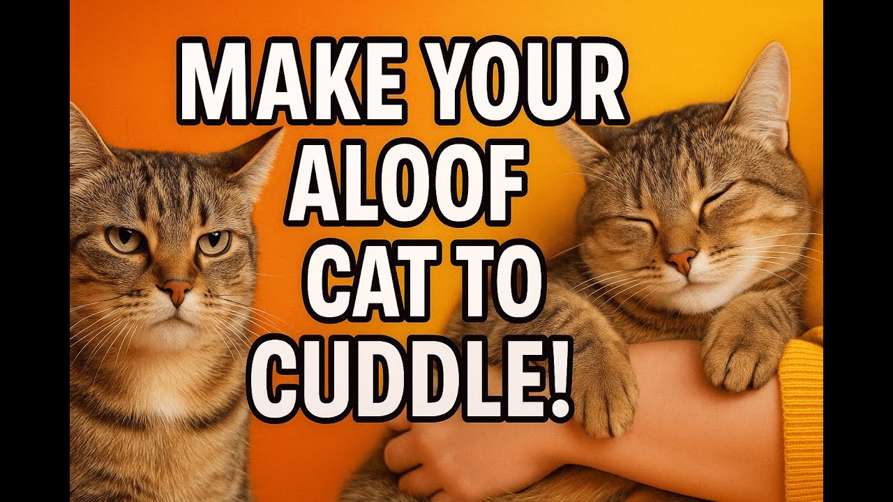 How to Get Your Aloof Cat to Cuddle 🐱❤️