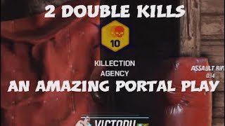 10 kill streak, 2 double kills TDM/Splitgate