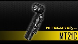 MT21C 1000 Lumens lampe torche tête orientable 90° Nitecore