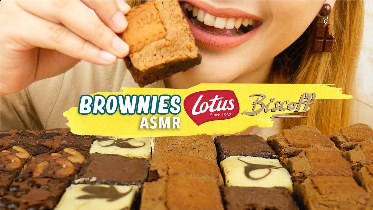 ASMR BROWNIES LOTUS BISCOFF | ASMR Indonesia